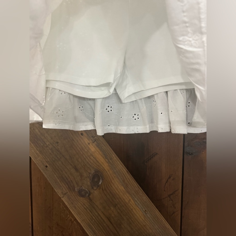 4/$12 Cat & Jack White Eyelet Skort for Kids - Picture 4 of 5